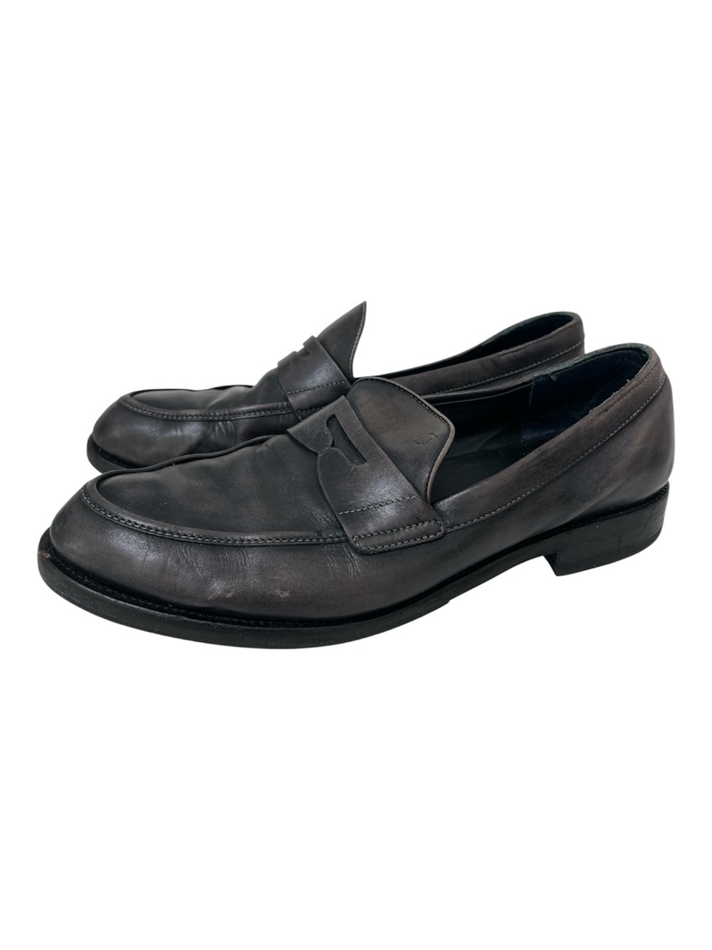 Authentic J.P. Tod’s Men’s Brown Leather Penny Loafers 8.5